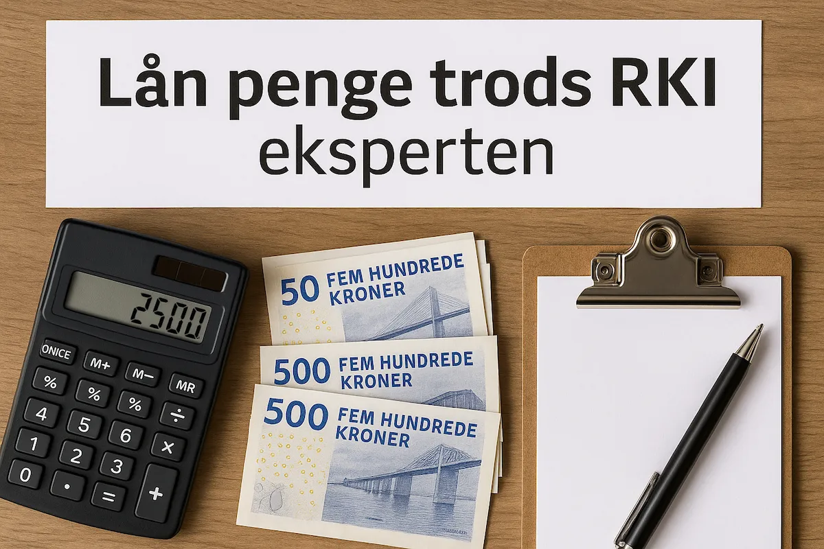 Lån penge trods RKI eksperten