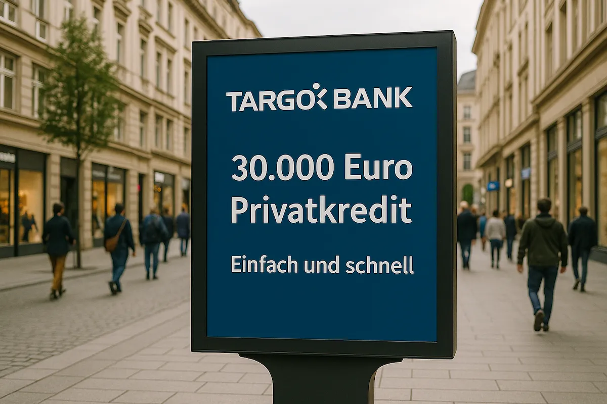 30.000 Euro Kredit bei TARGOBANK