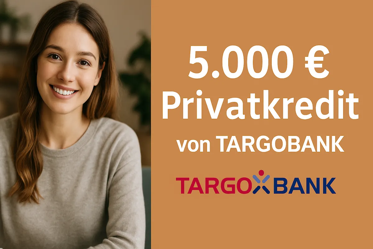 5.000 Euro Kredit bei TARGOBANK