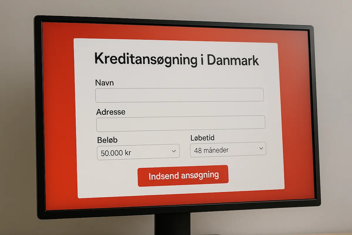 Kreditansøgning | Trin for trin guide