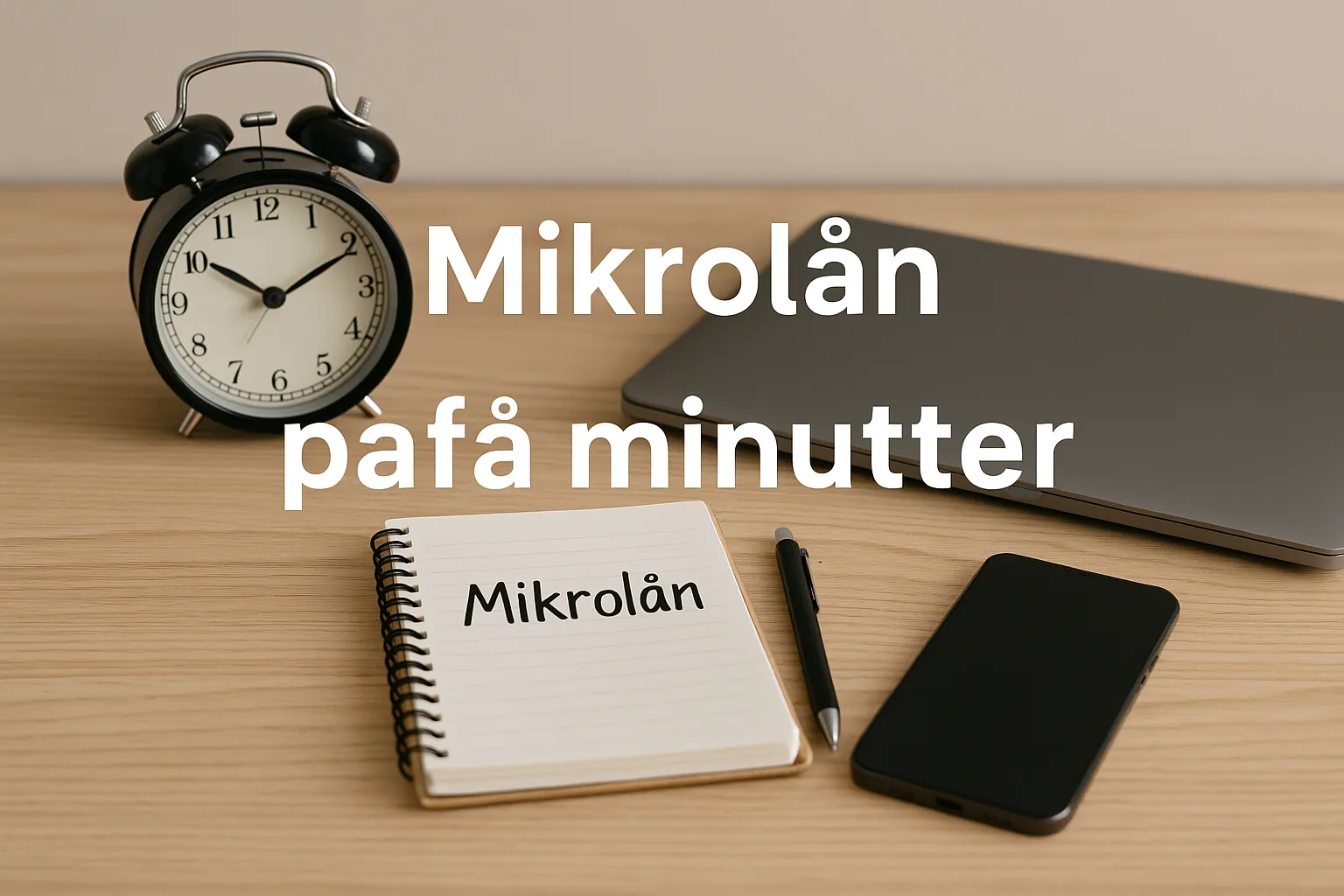 Mikrolån på få minutter