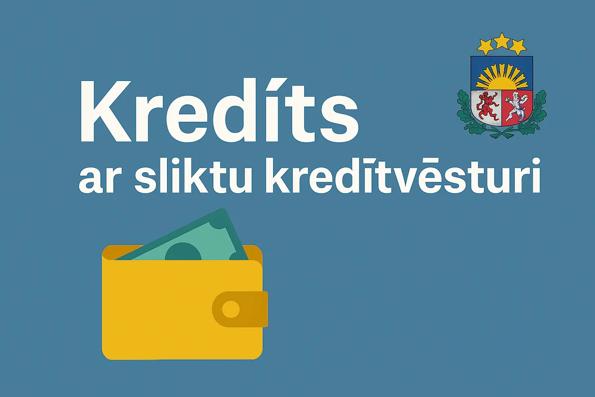 Kredīts ar sliktu kredītvēsturi