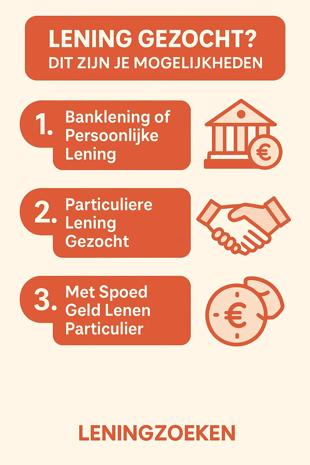Lening Gezocht? Dit Zijn Je Mogelijkheden